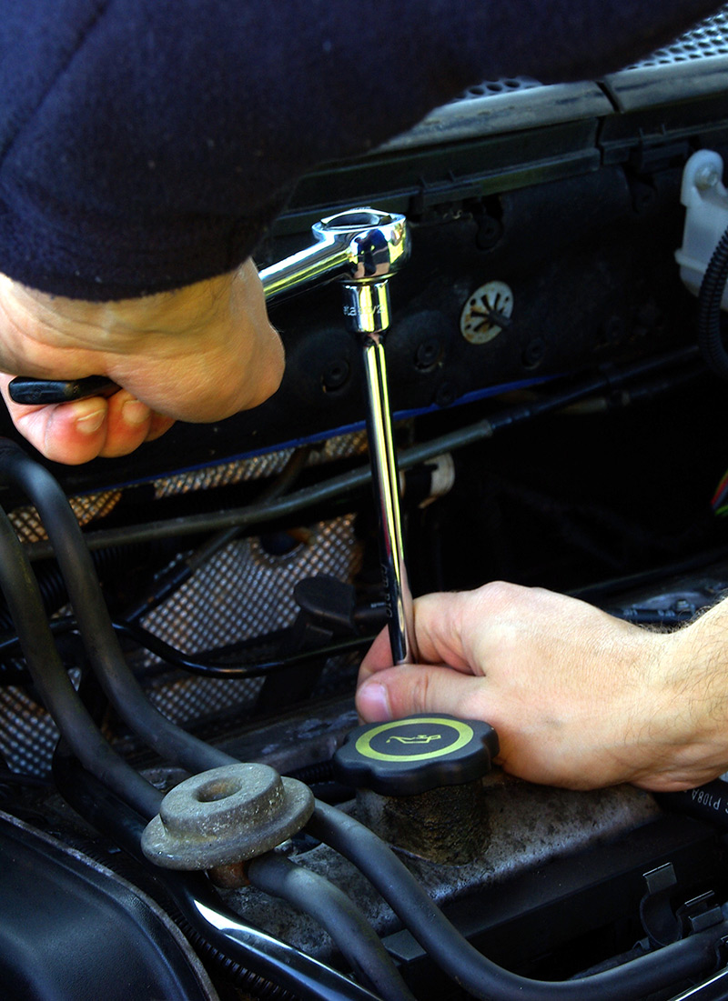 Mechanic servicing a vehicle - MOT, Servicing, Repairs, Greenwich